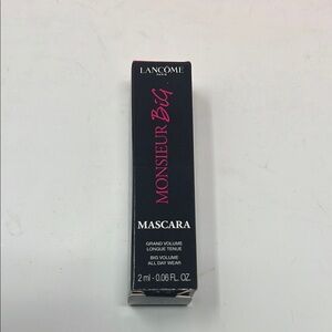NWT Lancome Monsieur Big Mascara in Intense Black Size 2ml/0.06 oz
